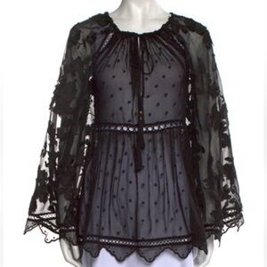 Zimmerman silk detailed blouse